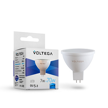 Лампочка светодиодная 4000K 700Lm GU5.3x7W SIMPLE 7059