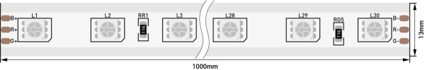 Светодиодная лента LT560-RGB-50