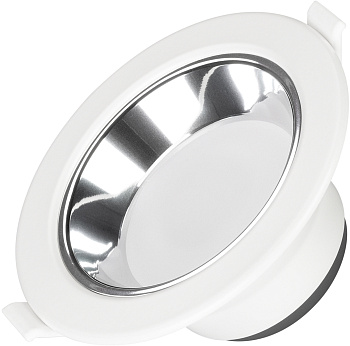 Светильник встраиваемый LED IM-STORM-R115-10W Day4000-MIX (WH, 80 deg, 230V) (Arlight, IP20 Металл, 3 года) 032431