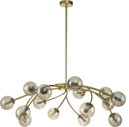 картинка Люстра потолочная на штанге Intero V000226 (11024/15R Gold) от магазина BTSvet