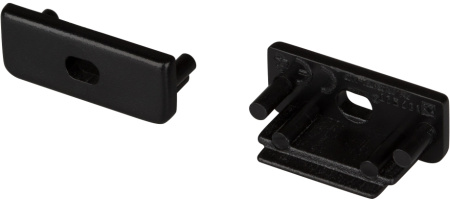 Заглушка SURFACE-BLACK с отверстием (Arlight, Пластик) 021791