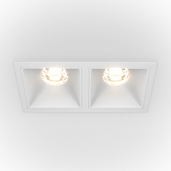 Встраиваемый светильник Alfa LED DL043-02-10W3K-SQ-W