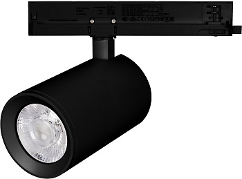 Трековый светильник светодиодный LGD-NIKA-4TR-R100-40W Day4000 (BK, 24 deg, 230V) (Arlight, IP20 Металл, 5 лет) 031178