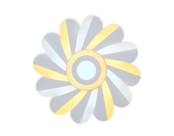 картинка Потолочная люстра светодиодная с пультом регулировкой цветовой температуры и яркости с ночным режимом ACRYLICA FA850 от магазина BTSvet