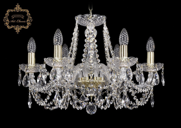 Хрустальная подвесная люстра 11.11.6.195.Gd.Sp