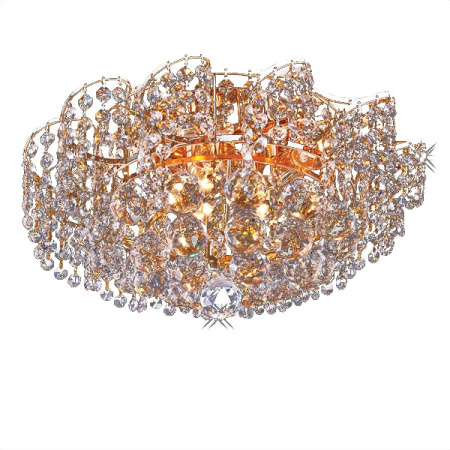 Хрустальная люстра 16017/6 золото Strotskis