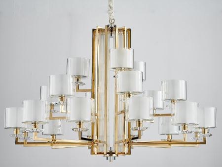 Подвесная люстра 4412+6+3/C gold