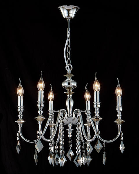 картинка Подвесная люстра MERCEDES SP6 CHROME/SMOKE от магазина BTSvet