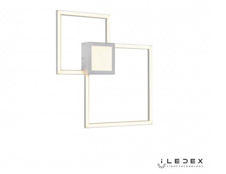 картинка Настенно-потолочный светильник светодиодный Galaxy X046424 24W 3000K WH от магазина BTSvet