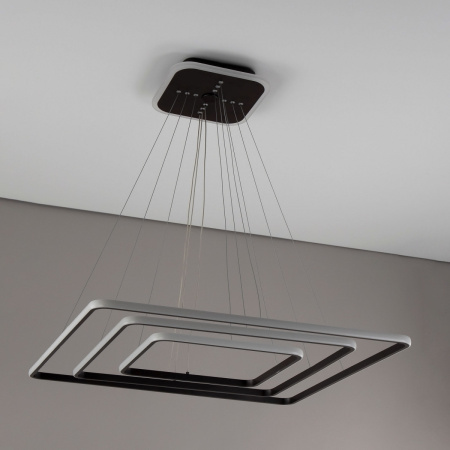 картинка Умная подвесная люстра Венге Неон Смарт CL731AK115E от магазина BTSvet