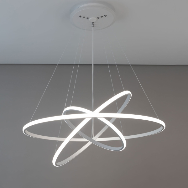 картинка Умная подвесная люстра Неон Смарт CL731A090E от магазина BTSvet