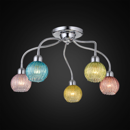 картинка Детская разноцветная люстра Popurri CL604151 от магазина BTSvet