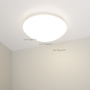 картинка Потолочный светильник LED круглый CL-MUSHROOM-R180-8W Day4000 (WH, 120 deg, 230V) (Arlight, IP44 Пластик, 3 года) 030417 от магазина BTSvet