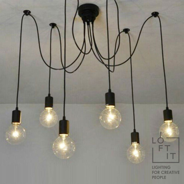 картинка Каскадный подвесной светильник LOFT1162/6 от магазина BTSvet