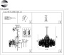 картинка Подвесная люстра Ravello SL1650.303.12 от магазина BTSvet
