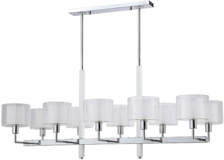 Потолочная люстра на штанге MAESTRO SP-PL10 L1100 CHROME