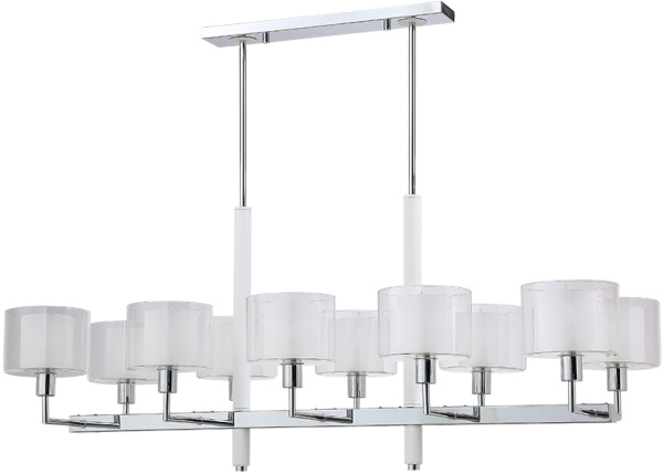 Потолочная люстра на штанге MAESTRO SP-PL10 L1100 CHROME