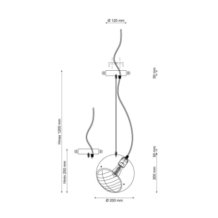 картинка Подвесной светильник Narni Narni 1942.1 White от магазина BTSvet