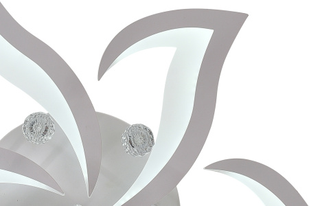 картинка Потолочная светодиодная люстра с пультом и управлением смартфоном 120W Olimp LED LAMPS 81238 от магазина BTSvet