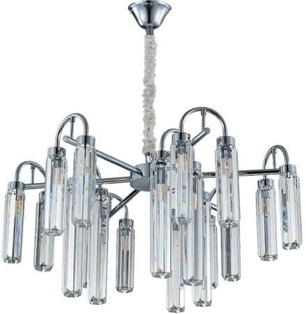 Подвесная люстра хрустальная 4526+3/C chrome