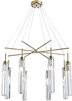 Люстра подвесная 4520 4524+4/S gold