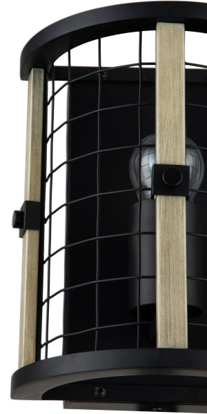 картинка Настенный светильник Сastello V000034 (10014/1W Black) от магазина BTSvet