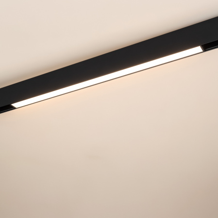 картинка Трековый светильник светодиодный MAG-ORIENT-FLAT-L465-16W Warm3000 (BK, 80 deg, 48V) (Arlight, IP20 Металл, 3 года) 033612 от магазина BTSvet
