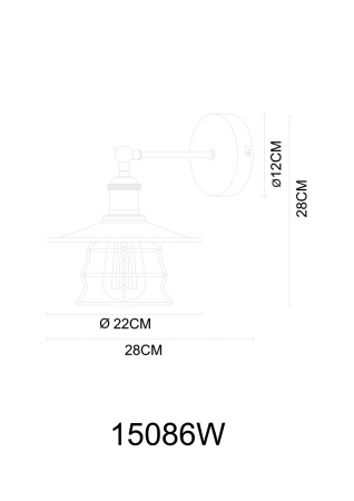 картинка Бра 15086W от магазина BTSvet