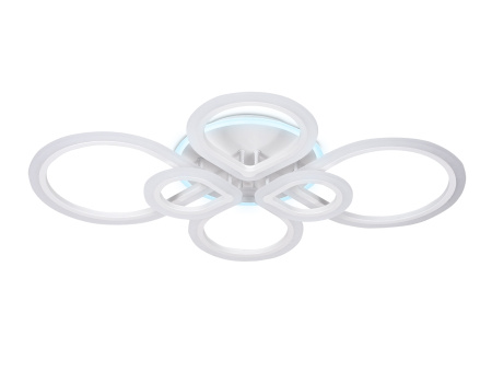 картинка Потолочная люстра светодиодная с пультом, регулировкой яркости, цветовой температуры и ночным режимом Acrylica FA522 от магазина BTSvet