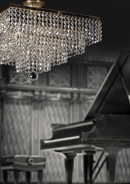 картинка Потолочная люстра хрусталь Rozzano Rozzano E 1.5.40.600 G от магазина BTSvet