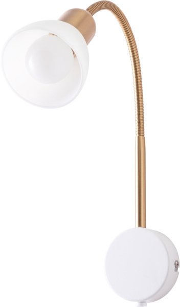 Бра с выключателем Falena A3116AP-1WH