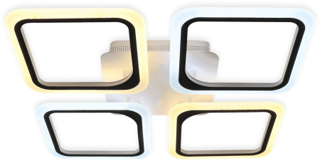 картинка Потолочная люстра светодиодная с пультом регулировкой цветовой температуры и яркости Acrylica FA4375 от магазина BTSvet