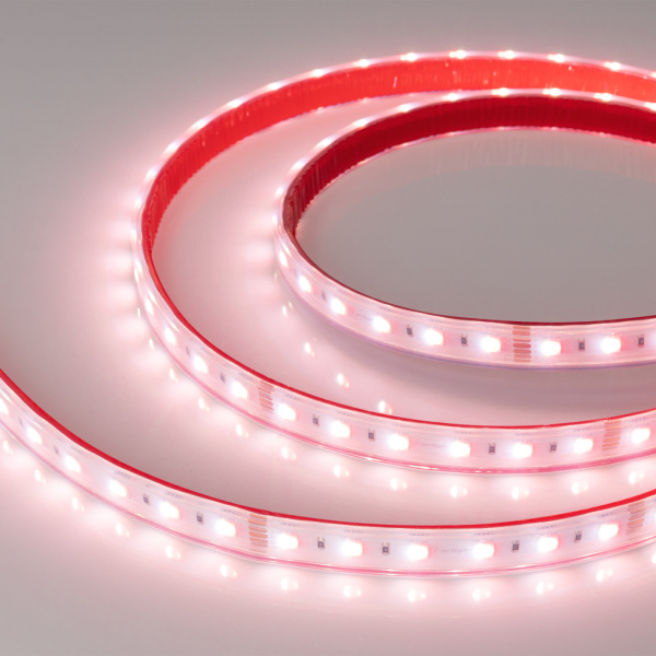 картинка Светодиодная лента RTW-PS-B60-14mm 24V RGBW-White-4-in-1 (19.2 W/m, IP67, 5060, 5m) (Arlight, 19.2 Вт/м, IP67) 034186 от магазина BTSvet