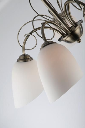 картинка Потолочная люстра Stefanie 30107/5 античная бронза от магазина BTSvet