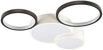 Потолочная люстра светодиодная диммируемая с пультом Norbert 5253/64CL