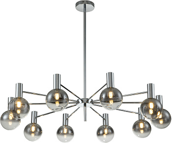 Люстра потолочная на штанге Collana V000225 (13015/10R Chrome)