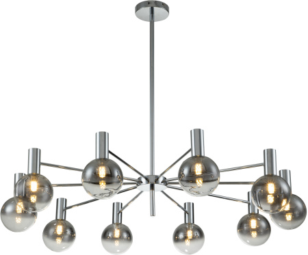 Люстра потолочная на штанге Collana V000225 (13015/10R Chrome)