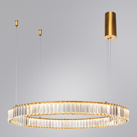 картинка Подвесная люстра хрустальная светодиодная Renata 1135/17 SP-47 от магазина BTSvet