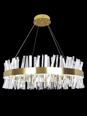 картинка Подвесная люстра хрустальная светодиодная с пультом и управлением смартфоном регулировка цветовой температуры и яркости ночной режим и таймер INNOVATION STYLE 83049 от магазина BTSvet