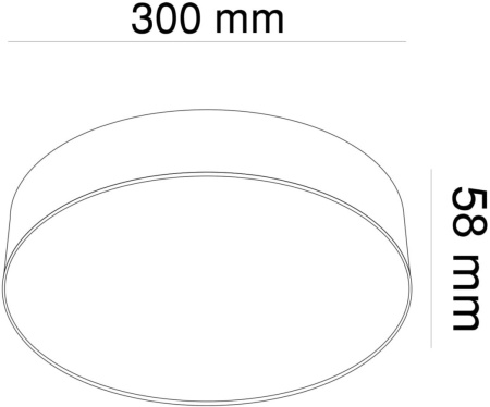картинка Потолочный светильник светодиодный Zon C032CL-L43MG4K от магазина BTSvet