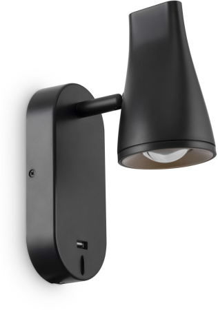картинка Спот светодиодный с выключателем и USB-портом PointTwo FR10002WL-L6B от магазина BTSvet
