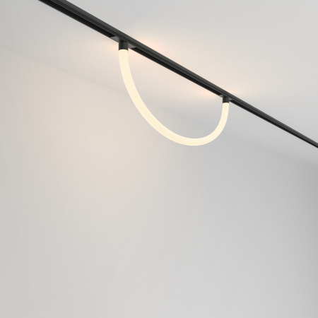 картинка Трековый подвесной светильник 48V Tau TR101-2-20W3K-B от магазина BTSvet