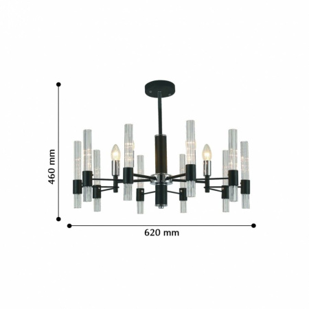 картинка Потолочная люстра Supreme 2490-5P от магазина BTSvet