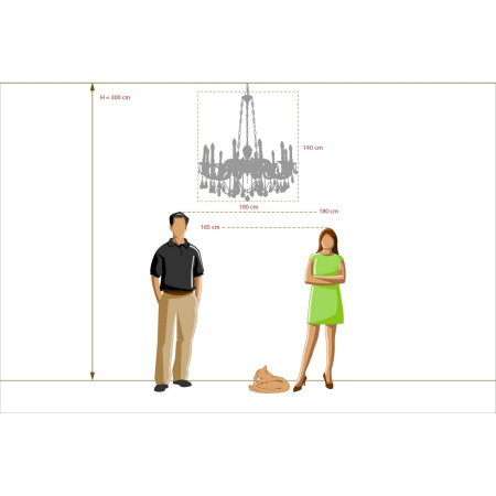 картинка Подвесная люстра Gabrijel' 491010712 от магазина BTSvet