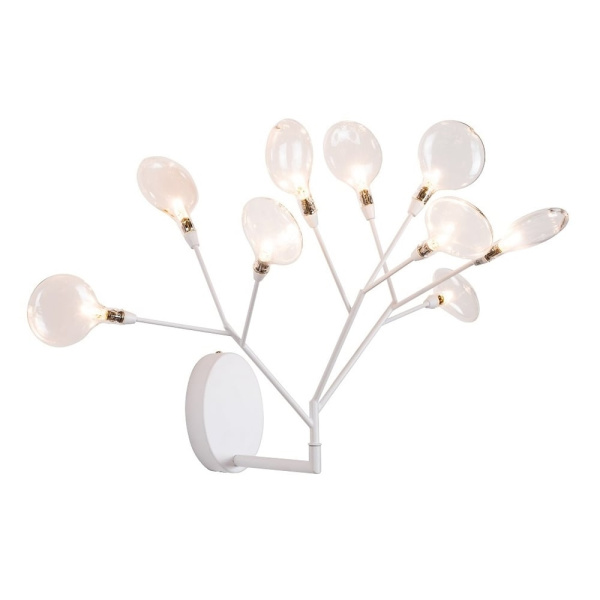 картинка Бра светодиодное EVITA AP9 WHITE/TRANSPARENT от магазина BTSvet