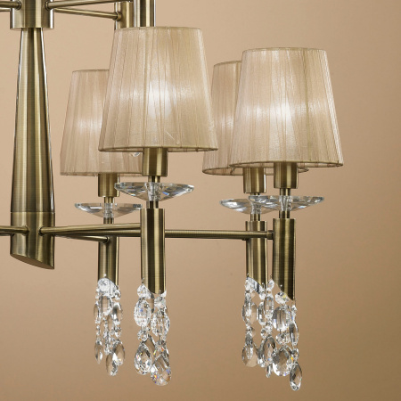 картинка Большая люстра Tiffany Cuero 3870 от магазина BTSvet