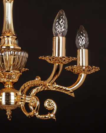 картинка Подвесная люстра Sylvia L.8110-5GO от магазина BTSvet