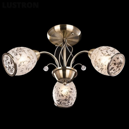 картинка Потолочная люстра 30026/3 античная бронза от магазина BTSvet