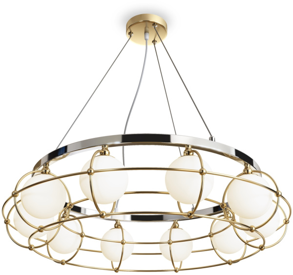 Подвесная люстра Carcass MOD312PL-10GCH