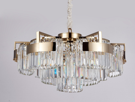 картинка Подвесная люстра хрустальная 4356+3/C gold от магазина BTSvet